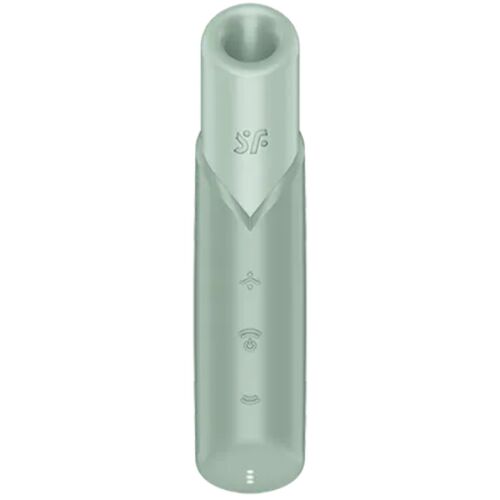 SATISFYER – Naughty Kiss Wave • Mini Air Pulse Stimulator with 30 Modes