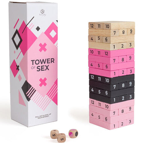 “Tower of Sex” Jenga Erótico com Desafios Picantes — imagem principal