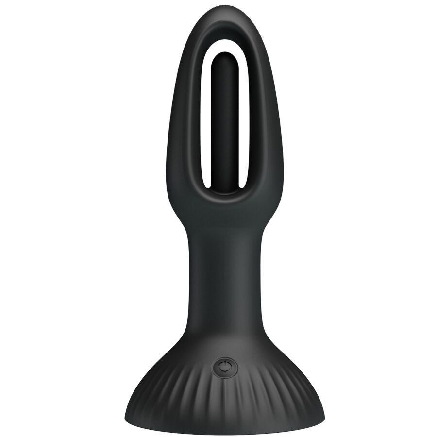 PRETTY LOVE – Plug Anal Hubert em Silicone com 7 Modos de Oscilação