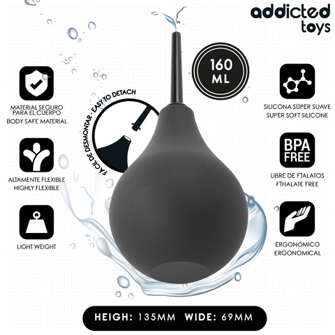 Addicted Toys Limpador Anal de Viagem M 160 ml