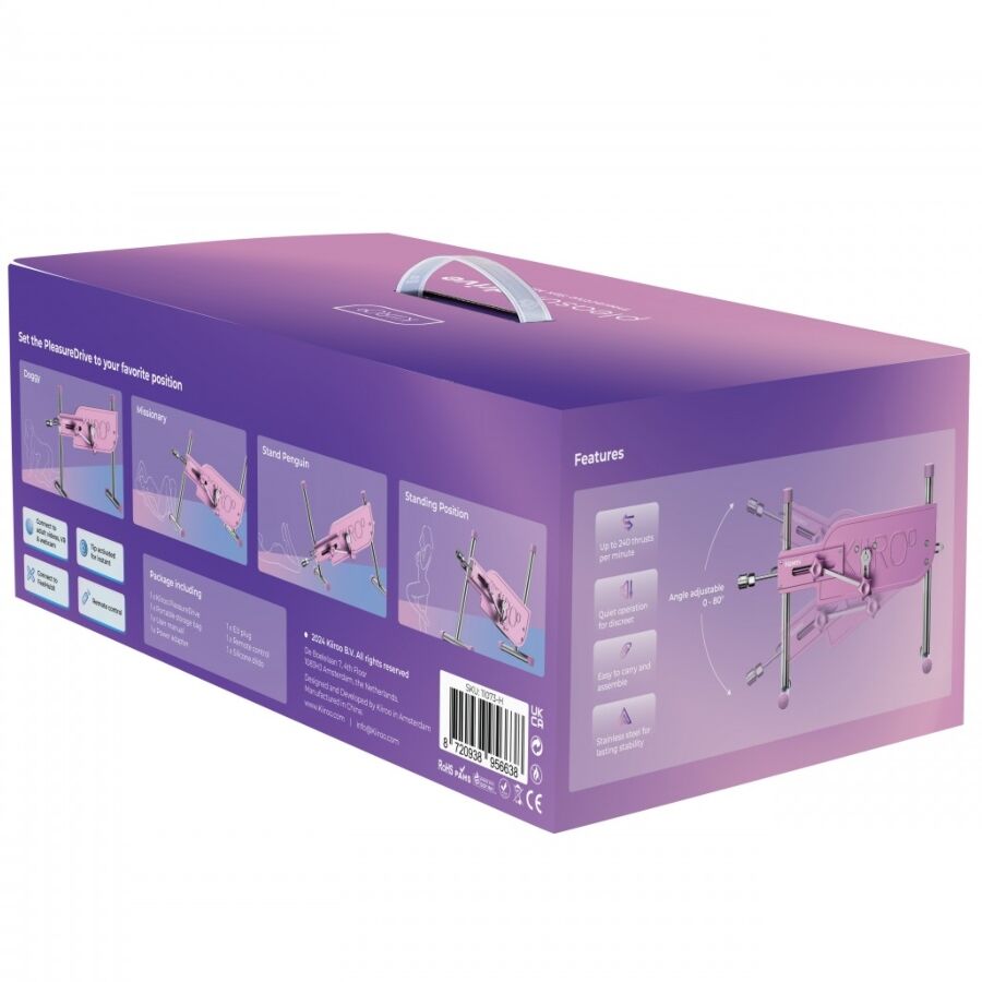Kiiroo PleasureDrive – Interactive Sex Machine