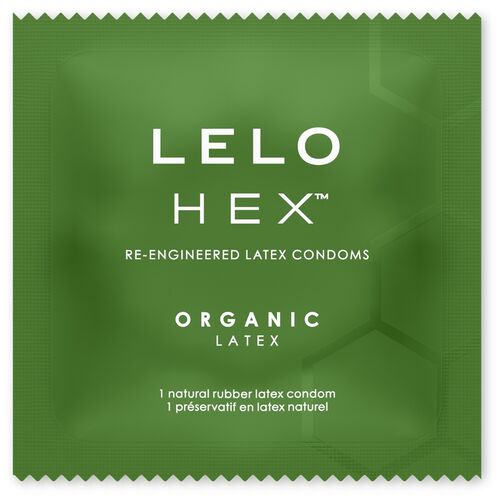 LELO — Preservativos Orgânicos HEX 36 Unidades