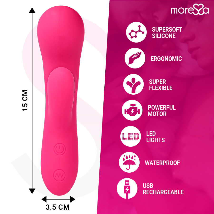 Moressa Jerry — Vibrador de Ponto G Recarregável — imagem 4