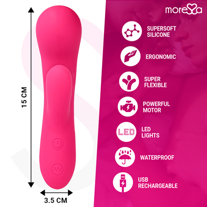 Moressa Jerry — Vibrador de Ponto G Recarregável — imagem 4