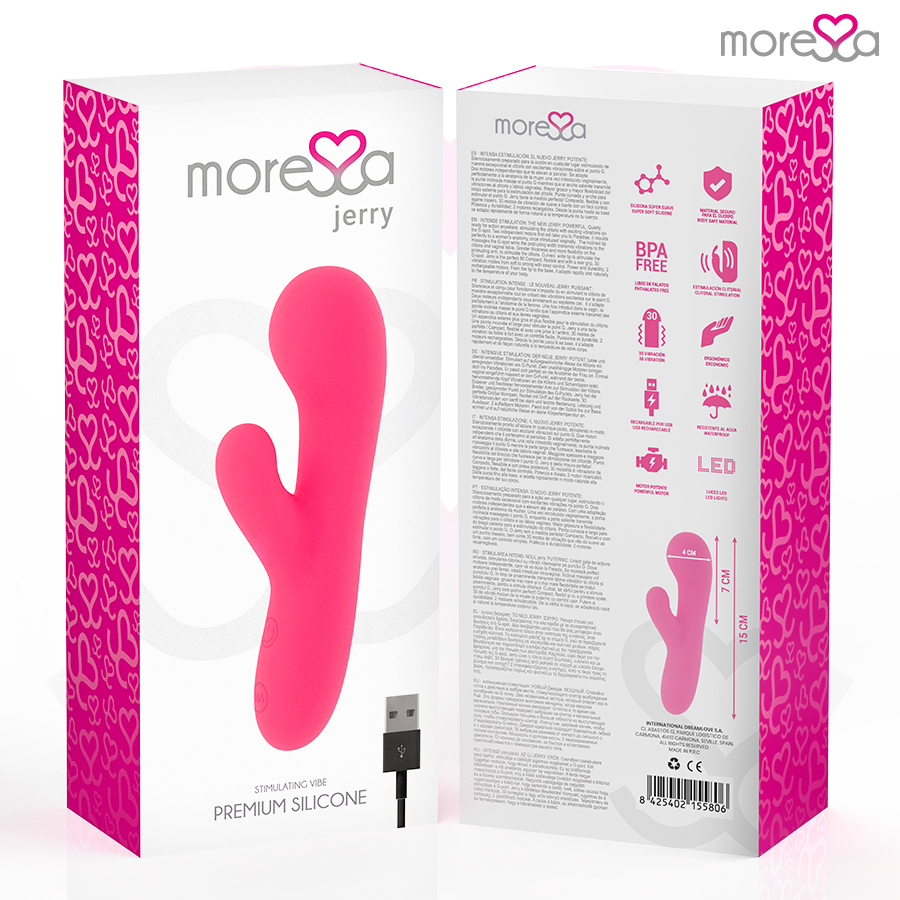 Moressa Jerry — Vibrador de Ponto G Recarregável — imagem 7
