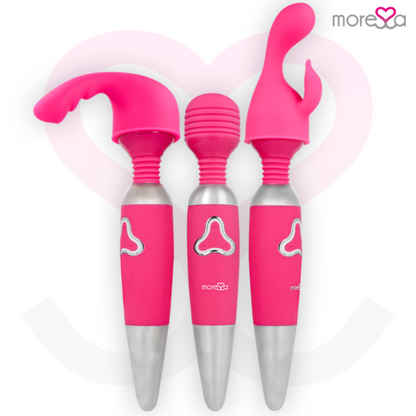 MORESSA – Massajador Recarregável em Silicone Premium com 7 Vibrações