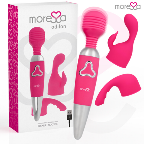MORESSA — Massajador Recarregável em Silicone Premium com 7 Vibrações — imagem principal