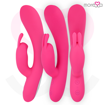 Moressa Telmo — Vibrador Rabbit Recarregável em Silicone — imagem 2
