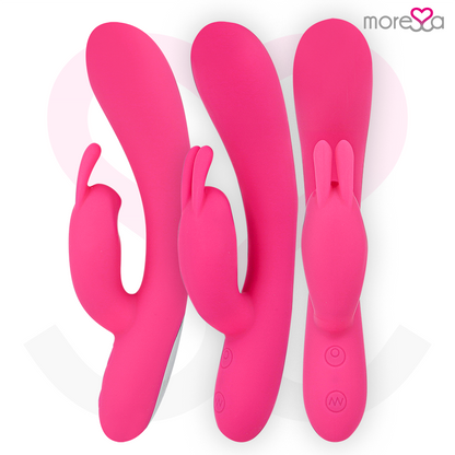Moressa Telmo — Vibrador Rabbit Recarregável em Silicone — imagem 2
