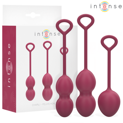 Intense Charli Kegel Balls – Kit de 3 Bolas para Exercícios Progressivos