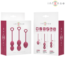 Intense Charli Kegel Balls – Kit de 3 Bolas para Exercícios Progressivos