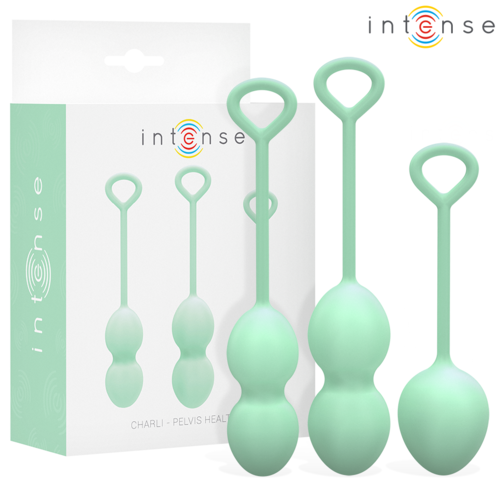 Intense Charli Kegel Balls – Kit de 3 Bolas para Exercícios Progressivos