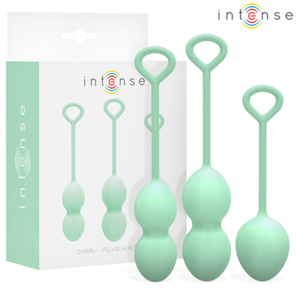 Intense Charli Kegel Balls – Kit de 3 Bolas para Exercícios Progressivos