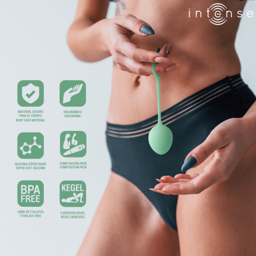 Intense Charli Kegel Balls – Kit de 3 Bolas para Exercícios Progressivos