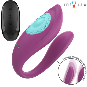 Intense Annie — Vibrador em U com Comando Remoto, Roxo — imagem 2