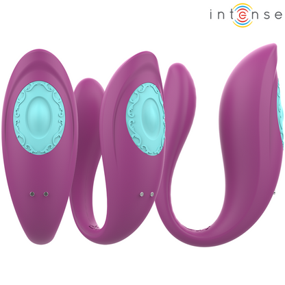 Intense Annie — Vibrador em U com Comando Remoto, Roxo — imagem 3