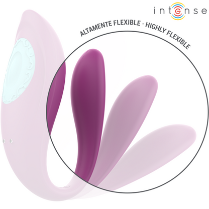 Intense Annie — Vibrador em U com Comando Remoto, Roxo — imagem 6