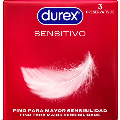 Durex — Preservativos Sensitive 3 Unidades