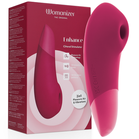 Enhance — Estimulador Clitoriano — Womanizer — Rosa Vibrante — imagem principal
