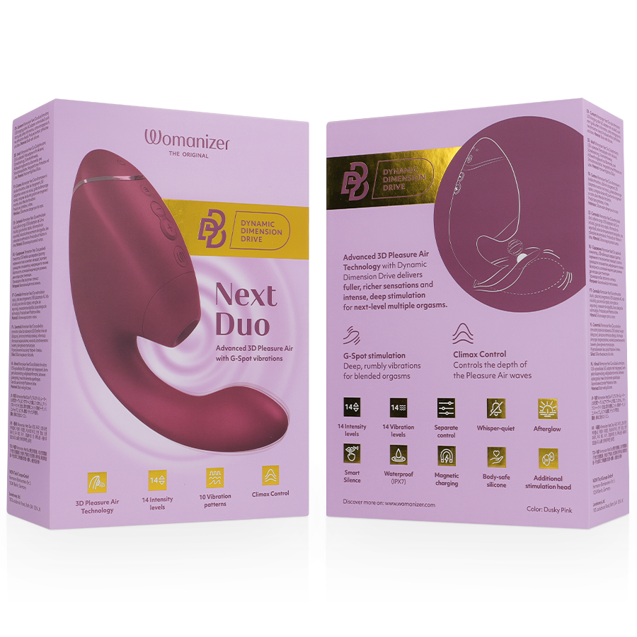 Duo Next — Vibrador Rabbit — Womanizer