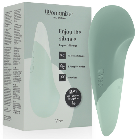 Vibe — Vibrador Clitoriano — Womanizer — Verde-Sálvia — imagem principal