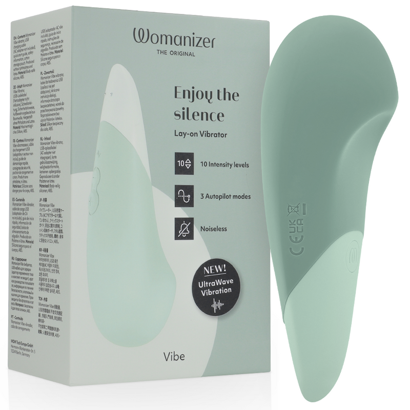 Vibe — Vibrador Clitoriano — Womanizer — Verde-Sálvia — imagem principal
