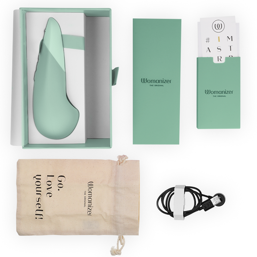 Vibe — Vibrador Clitoriano — Womanizer — Verde-Sálvia — vista 6