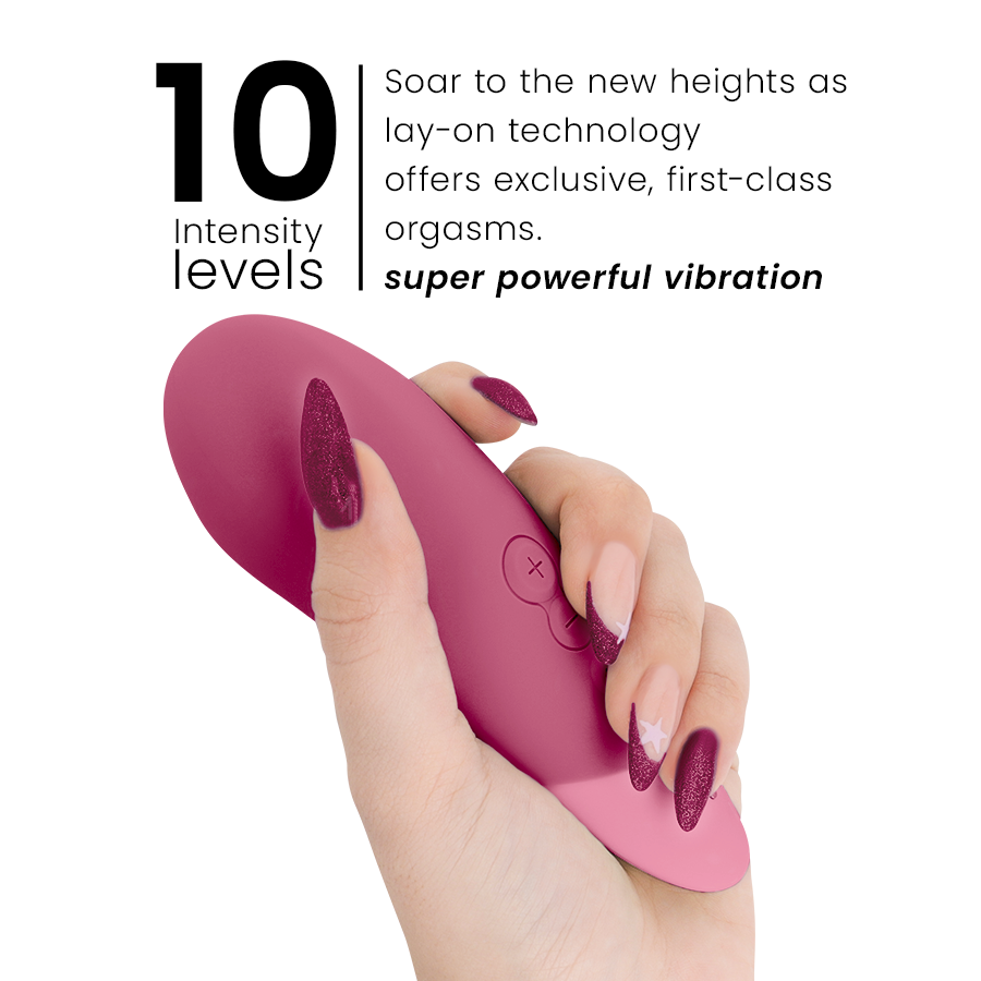 Vibe — Vibrador Clitoriano — Womanizer — Rosa-Escuro — vista 5