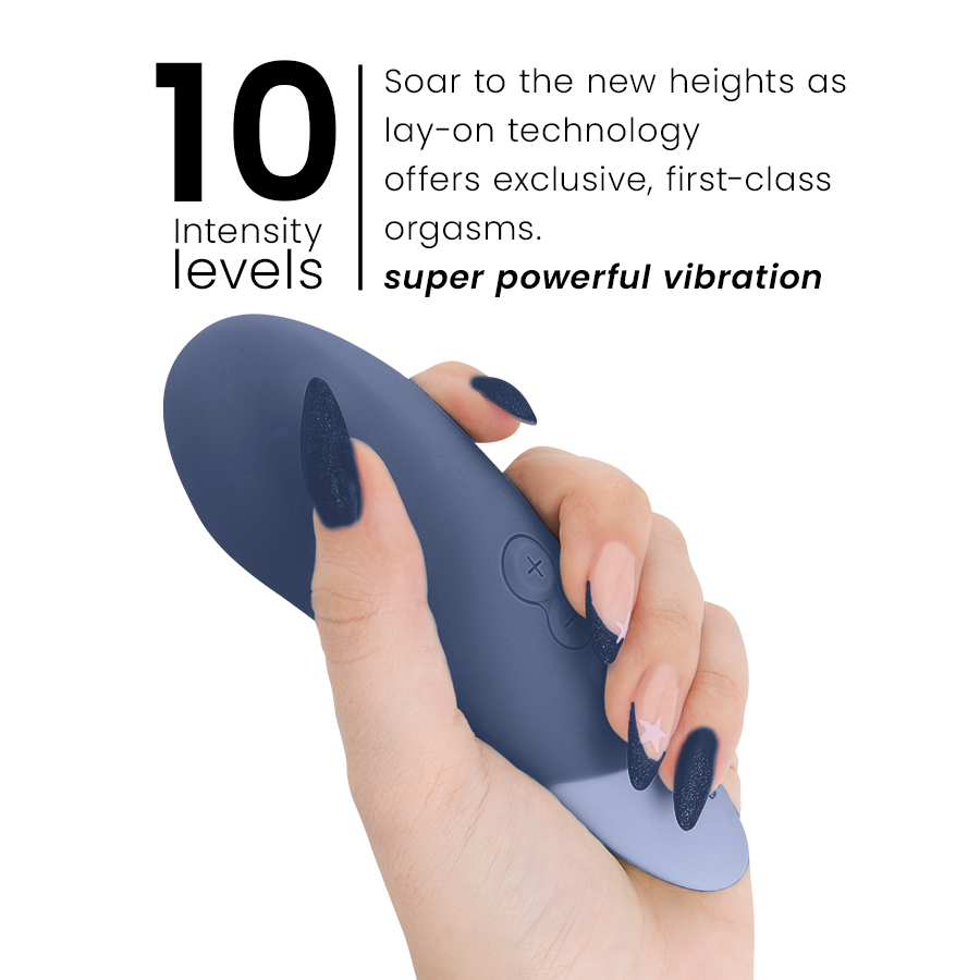 Vibe — Vibrador Clitoriano — Womanizer — Azul-Escuro — vista 5