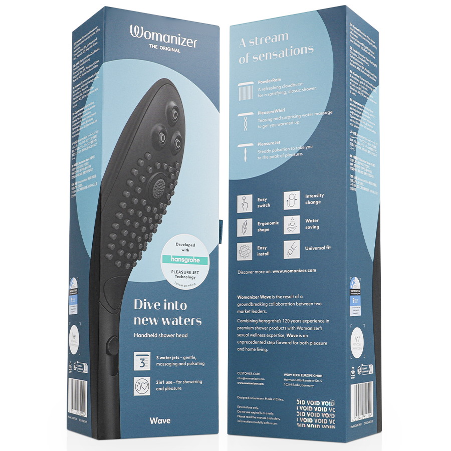 Wave — Chuveiro Estimulador Clitoriano — Womanizer