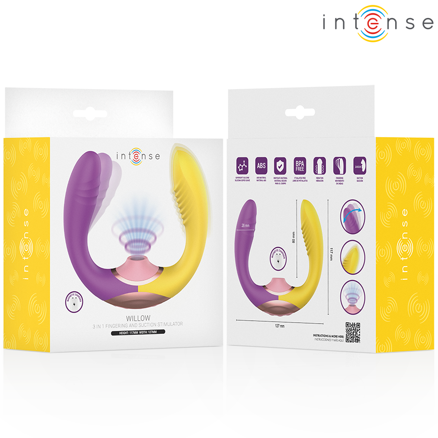 Willow — Estimulador de Sucção e Vibração 3 em 1 — Intense — produto — vista 7