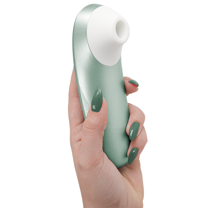 Pro — Estimulador Clitoriano — Womanizer — Verde-Sálvia — vista 4