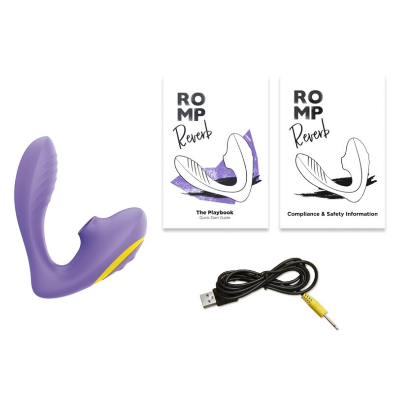 Reverb — Estimulador de Ponto G e Clitóris — ROMP — produto — vista 8