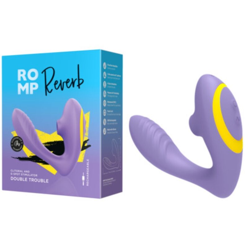 Reverb — Estimulador de Ponto G e Clitóris — ROMP — produto — vista 9