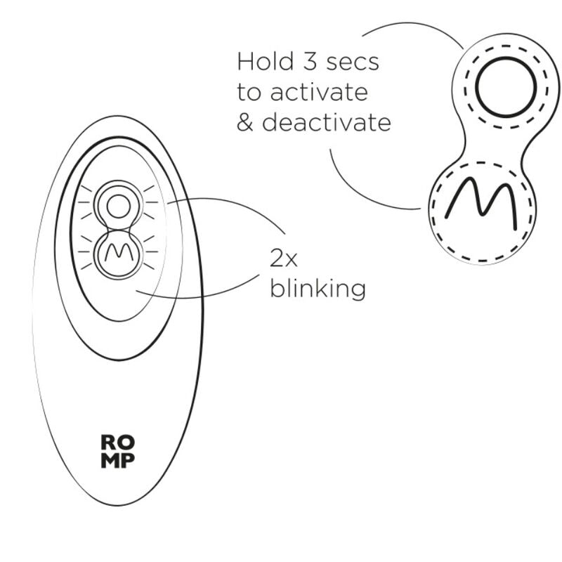 Reverb — Estimulador de Ponto G e Clitóris — ROMP — produto — vista 13
