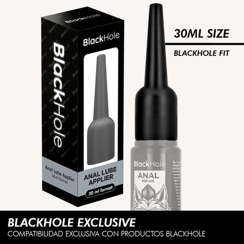 Black Hole Aplicador de Lubrificante Anal P 30 ml