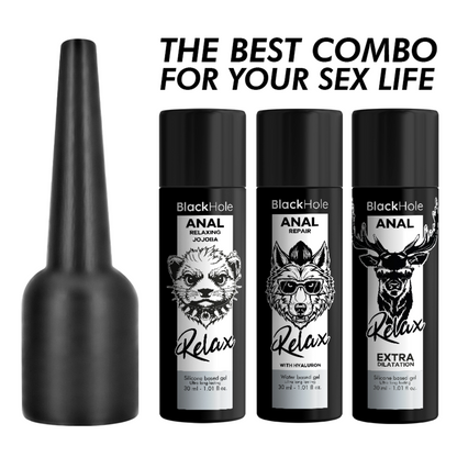 Aplicador de Lubrificante Anal P 30 ml — Black Hole