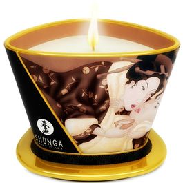 Shunga – “Chocolate Candle Caress” Vela Quente de Massagem