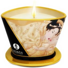 Shunga – “Chocolate Candle Caress” Vela Quente de Massagem