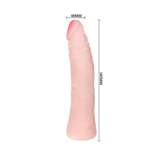 Baile — Dildo Realista em Silicone 19 cm