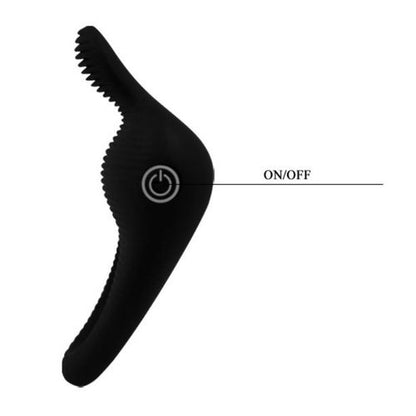 Pretty Love — Anel Vibratório Thimble Preto