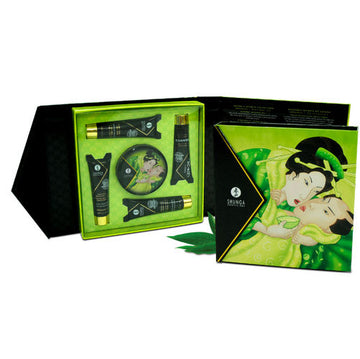 Shunga Secret Geisha Chá Verde — Kit Erótico de Viagem 5 Produtos — vista adicional 2