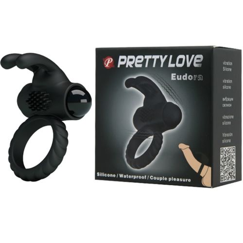 EUDORA PRETTY LOVE • Anel Vibratório com Coelho Estimulador