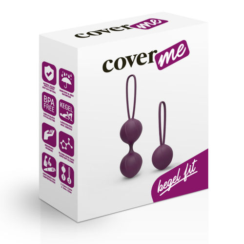 Coverme Kegel Fit – Kit Treinador Pélvico com Bola Simples e Dupla