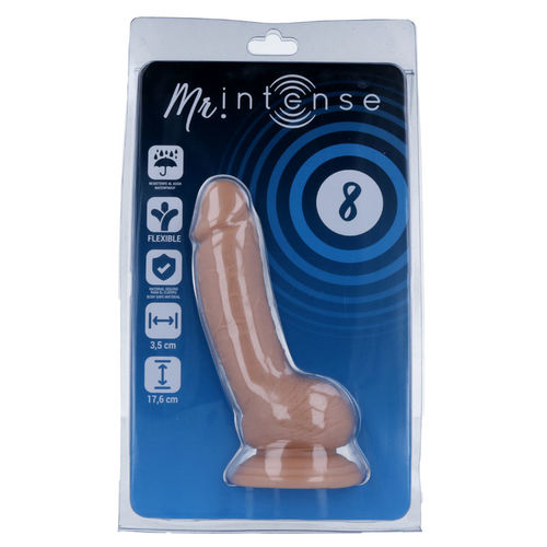 Mr. Intense — Modelo 8 Dildo Realista 17,6 cm com Ventosa