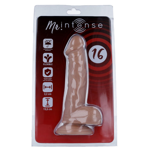 Mr. Intense — Modelo 16 Dildo Realista 19,6 cm com Ventosa