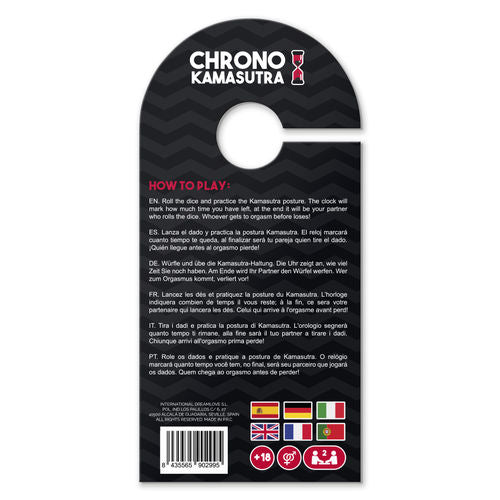 Aria Play Game Chrono Kamasutra – Jogo de Dados com Temporizador