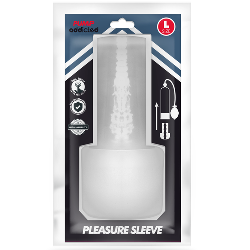 Pump Addicted — Sleeve Masturbador para Bomba Automática RX11