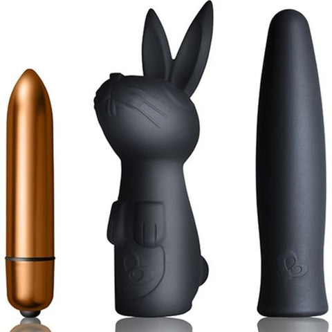 Kit Vibradores Dark Desire com Bullet e Coelho — imagem principal