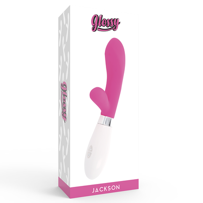 GLOSSY – Vibrador Rabbit Jackson Rosa